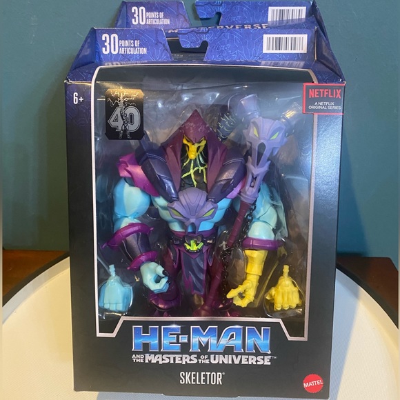 Masters of the Universe Masterverse Collection He-Man & Skeletor Figures Mattel - Picture 2 of 6